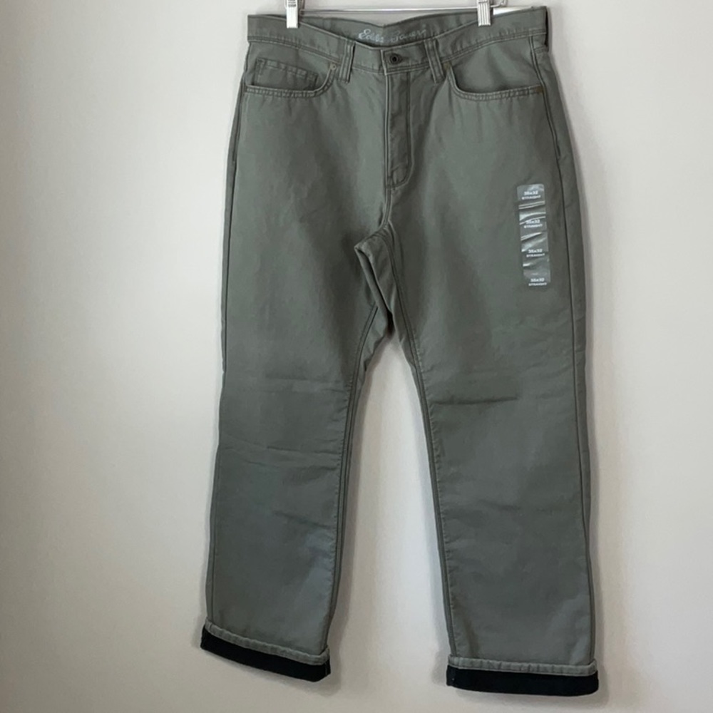 Eddie Bauer lined mountain jean